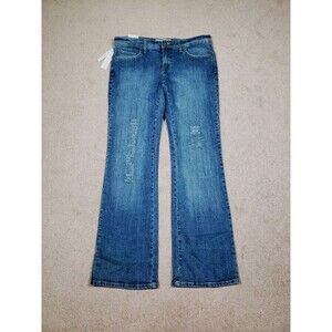Nwt Vtg Y2k Ci Sono By CavalinivWomen's Jeans Low Cut Skinny Distressed Size 11